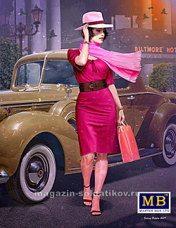 Сборная фигура из пластика MB 24067 Опасные изгибы. Франсуаза (1/24) Master Box (MB-24067) (MB-24067)