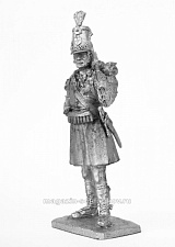 Миниатюра из олова 638 РТ Стрелок 1 батальона испанского полка, Валенсия 1808 год 54 мм, Ратник - фото