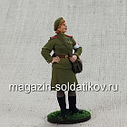 Девушка-санинструктор, сержант Красной Армии, 1943-45 гг., 54 мм (QF0067) (QF0067)