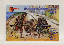 Солдатики из пластика U.S. Machine Gunners D-Day WWII(1/72) Mars (72125) (72125)