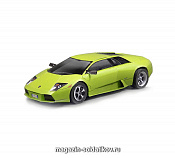 Сборная модель из картона . Серия: Авто. Масштаб 1/24. Lamborghini Murcielago (зеленый) Умбум - фото
