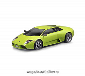 186 01 Сборная модель из картона. Серия: Авто. Масштаб 1/24. Lamborghini Murcielago (зеленый) Умбум