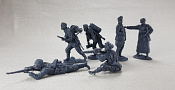 Солдатики из пластика Немецкая Армия «Охотники и жертвы» 1:32 Plastic Platoon - фото