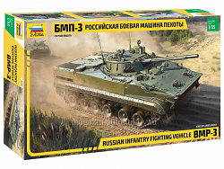 Сборная модель из пластика Российская боевая машина пехоты БМП-3 (1/35) Звезда