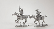Сборные фигуры из металла Дикий Запад, набор №1 (2 фигуры) 28 мм, Figures from Leon - фото