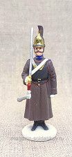 №85 - Унтер-офицер лейб-гвардии Кирасирского Его Величества полка в зимней форме, 1812–1814 - фото