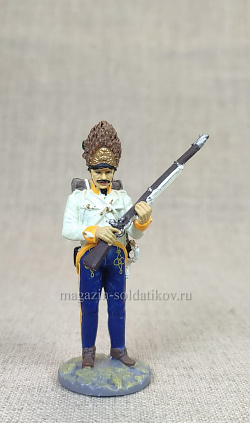 №41 - Капрал гренадеров 2-го (венгерского) полка линейной пехоты барона фон Хиллера, 1815 г.