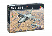 Сборная модель из пластика ИТ Самолет AMX GHIBLI 1:72 Italeri - фото