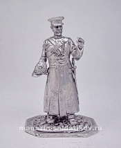Миниатюра из олова 099 РТ Подпоручик 1-го Московского драгунского полка, 1854г., 54 мм, Ратник - фото