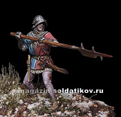 Сборная миниатюра из смолы Война роз. Бильмен №1, 54 мм, V&V Miniatures - фото