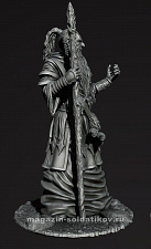 Сборная фигура из смолы Миры Фэнтези: Волшебник, 75 мм Chronos Miniatures - фото