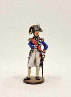 Вице-адмирал Горацио Нельсон. Великобритания, 1805 год., 54 мм, Студия Большой полк