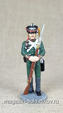 №98 - Унтер-офицер Лейб-гвардии Сапёрного батальона, 1812 г. - фото