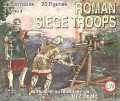 Солдатики из пластика LW 2017 Roman Siege Troops 1:72, LW - фото