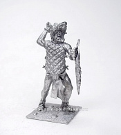 Миниатюра из олова Воин - крокодил, 54 мм, Магазин Солдатики - фото