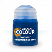 Сборные фигуры из пластика 29-18 CONTRAST: ULTRAMARINES BLUE, краска 18 мл - фото