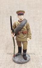 №143 Красноармеец стрелковых частей в летней караульной форме, 1940-1941 гг. - фото
