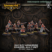 PIP 33098 Khador Allies Kayazy Assassins Unit BOX, Warmachine. Wargames (игровая миниатюра) - фото