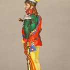 Миниатюра в росписи Король Неаполитанский, маршал Франции Иоахим Мюрат. 1810-12 гг., 54 мм, Сибирский партизан.
