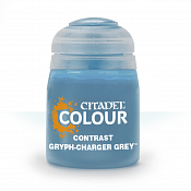 Сборные фигуры из пластика 29-35 CONTRAST: GRYPH-CHARGER GREY, краска 18 мл - фото