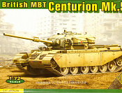 Сборная модель из пластика Танк Centurion Мк.5 (вьетнамская война) АСЕ (1/72) - фото