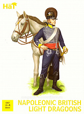 28027 Napoleonic British Light Dragoons 28 mm, Hat