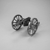 Миниатюра из олова Полевое 8-фунтовое орудие, Европа XVIII-XIX вв, 54 мм, Магазин Солдатики - фото
