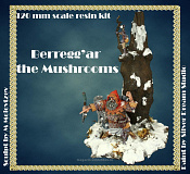 Сборная миниатюра из смолы Berreggar The Mushrooms 120 mm, Legion Miniatures - фото