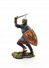 Русский дружинник с мечом, XIII век, 75 мм, Большой полк - фото