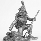 Миниатюра из олова 634 РТ Гренадер пехотного полка герцогства Варшавского 1812год, 54 мм, Ратник