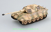 Масштабная модель в сборе и окраске Танк «Тигр» II (башня Порше) 1:72 Easy Model - фото