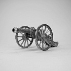 Миниатюра из олова Полевое 12-фунтовое орудие, Европа XVIII-XIX вв, 54 мм, Магазин Солдатики