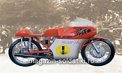 Сборная модель из пластика ИТМотоцикл MV Agusta 500cc «3 cillindri» 1967 (1/9) Italeri - фото