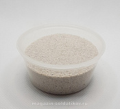 Песок №2, белый цвет - фото