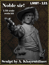 Сборная миниатюра из смолы Noble sir! 1/10, Legion Miniatures - фото