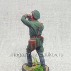 Военный фотокорреспондент, ст. лейтенант,1943-45 гг., 54 мм, Студия Большой полк
