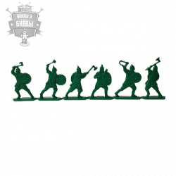 Солдатики из пластика Полк Левой Руки, Зелёный, Воины и битвы