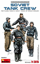 Сборные фигуры из пластика Советский танковый экипаж, MiniArt (1/35) - фото
