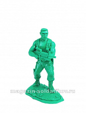 Солдатики из пластика Арнольд (зеленый), 1:32 Хобби Бункер - фото