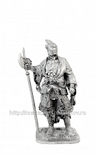 Миниатюра из олова Китайский средневековый генерал - фото