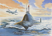 Сборная модель из пластика Подводная лодка проект 877 ( «Кило» ) Восточный экспресс - фото