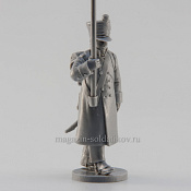 Сборная миниатюра из смолы Сержант-орлоносец линейной пехоты, 28 мм, Аванпост - фото