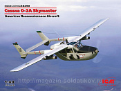Сборная модель из пластика Cessna O-2A Skymaster, Американский самолет-разведчик (1/48) ICM - фото
