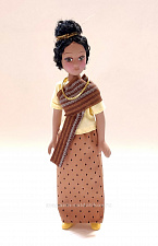 Лаос. Куклы в костюмах народов мира DeAgostini - фото