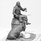 Сборная миниатюра из смолы Mr. Gibbs 75 мм, Legion Miniatures