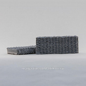 Стенка плетеная большая, 28 мм, Аванпост - фото
