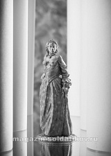 Миниатюра из олова 605 РТ Королева Марго 54 мм, Ратник - фото