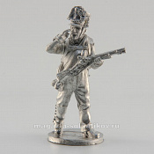 Сборная миниатюра из металла Унтер офицер егерской роты 28 мм, Аванпост - фото