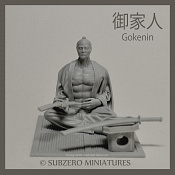 54-002 Gokenin, 54 mm, Subzero Miniatures - фото