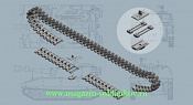 Сборная модель из пластика ИТ Гусеничные траки T - 136 Tracks for M108/M109 (1/35) Italeri - фото